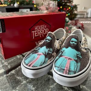 Vans X The Shining Twins Classic Slip On Size Men’s 7/Women’s 8.5